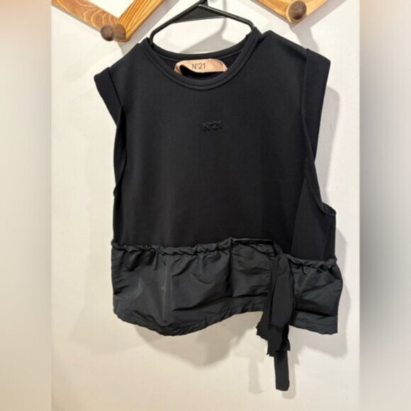 N°21 Black Sleeveless Top/Sweater/blouse - Picture 2 of 15